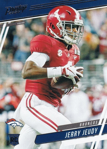 #257 Jerry Jeudy - Denver Broncos - 2020 Panini Prestige Football