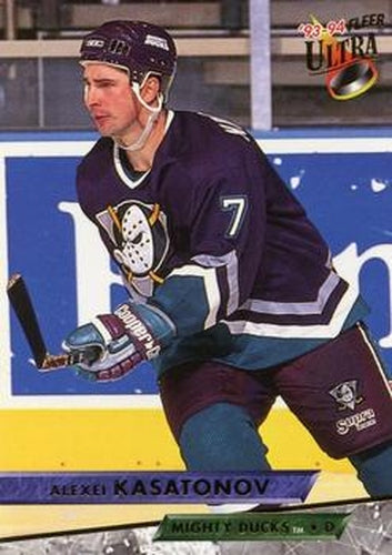 #257 Alexei Kasatonov - Anaheim Mighty Ducks - 1993-94 Ultra Hockey