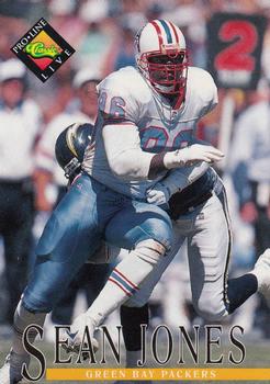 #258 Sean Jones - Green Bay Packers - 1994 Pro Line Live Football