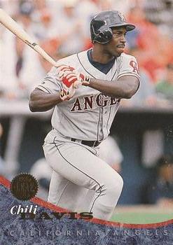 #258 Chili Davis - California Angels - 1994 Leaf Baseball