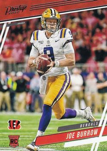 #258 Joe Burrow - Cincinnati Bengals - 2020 Panini Prestige Football