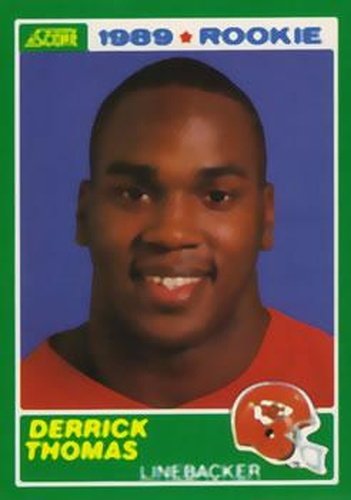 #258 Derrick Thomas - Kansas City Chiefs - 1989 Score Football