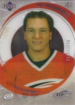 #258 Keith Aucoin - Carolina Hurricanes - 2005-06 Upper Deck Ice Hockey