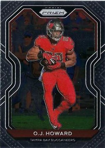 #258 O.J. Howard - Tampa Bay Buccaneers - 2020 Panini Prizm Football