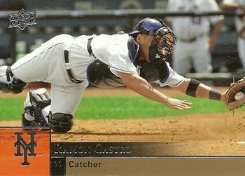 #258 Ramon Castro - New York Mets - 2009 Upper Deck Baseball