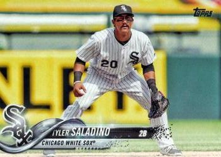 #258 Tyler Saladino - Chicago White Sox - 2018 Topps Baseball
