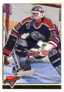 #258 Bill Ranford - Edmonton Oilers - 1993-94 O-Pee-Chee Premier Hockey - Gold
