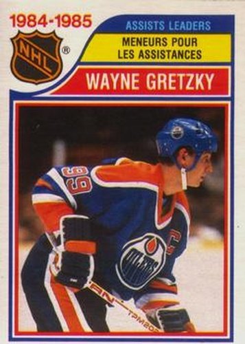 #258 Wayne Gretzky - Edmonton Oilers - 1985-86 O-Pee-Chee Hockey