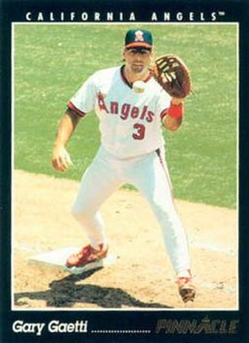 #112 Gary Gaetti - California Angels - 1993 Pinnacle Baseball