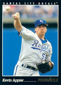 #133 Kevin Appier - Kansas City Royals - 1993 Pinnacle Baseball
