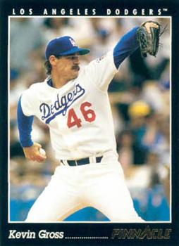 #177 Kevin Gross - Los Angeles Dodgers - 1993 Pinnacle Baseball