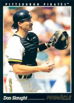 #188 Don Slaught - Pittsburgh Pirates - 1993 Pinnacle Baseball