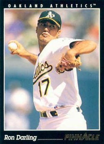 #199 Ron Darling - Oakland Athletics - 1993 Pinnacle Baseball