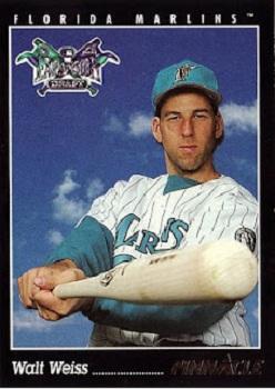 #231 Walt Weiss - Florida Marlins - 1993 Pinnacle Baseball
