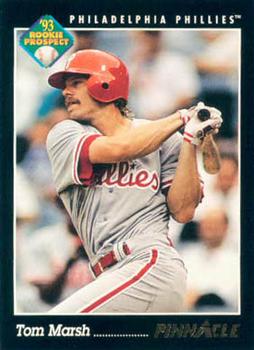 #256 Tom Marsh - Philadelphia Phillies - 1993 Pinnacle Baseball