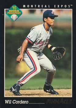 #280 Wil Cordero - Montreal Expos - 1993 Pinnacle Baseball