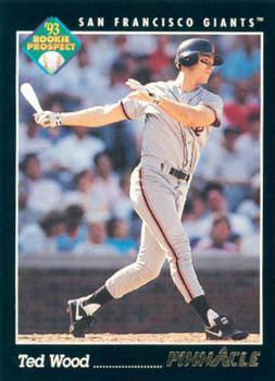 #286 Ted Wood - San Francisco Giants - 1993 Pinnacle Baseball