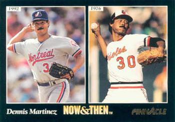 #291 Dennis Martinez - Montreal Expos / Baltimore Orioles - 1993 Pinnacle Baseball