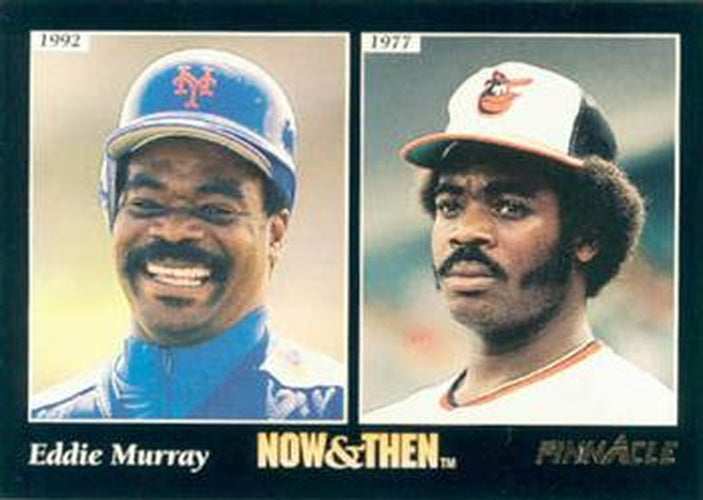 #292 Eddie Murray - New York Mets / Baltimore Orioles - 1993 Pinnacle Baseball