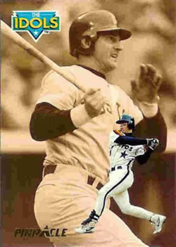 #297 Jeff Bagwell / Carl Yastrzemski - Houston Astros / Boston Red Sox - 1993 Pinnacle Baseball