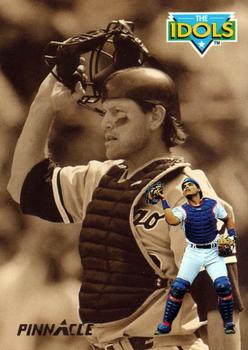 #301 Ivan Rodriguez / Carlton Fisk - Chicago White Sox/ Texas Rangers - 1993 Pinnacle Baseball