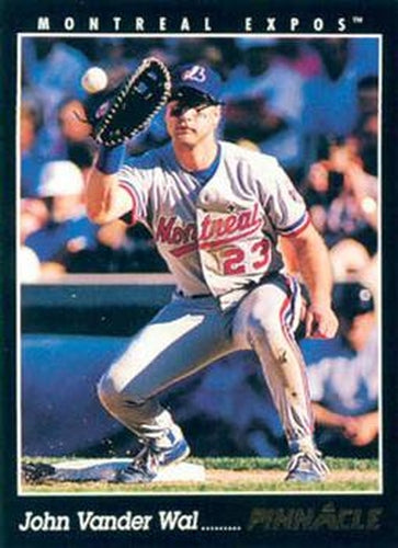 #322 John Vander Wal - Montreal Expos - 1993 Pinnacle Baseball