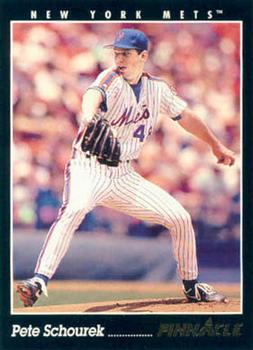 #324 Pete Schourek - New York Mets - 1993 Pinnacle Baseball