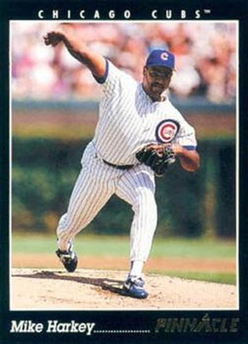 #395 Mike Harkey - Chicago Cubs - 1993 Pinnacle Baseball