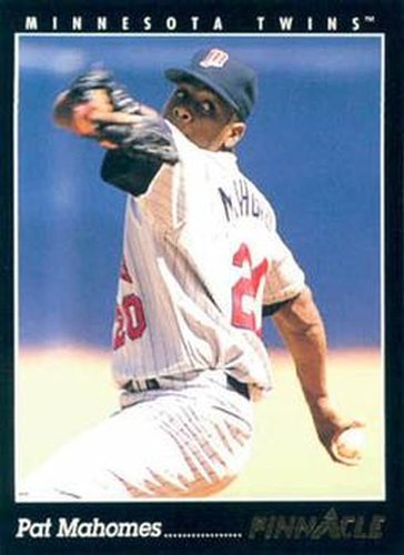 408 Pat Mahomes - Minnesota Twins - 1993 Pinnacle Baseball – Isolated Cards