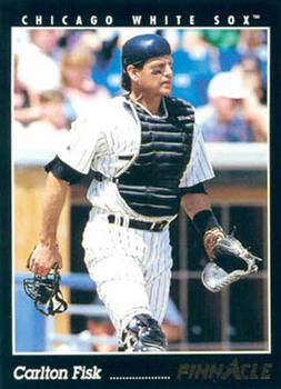 #421 Carlton Fisk - Chicago White Sox - 1993 Pinnacle Baseball