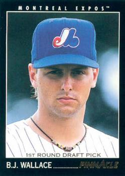 #456 B.J. Wallace - Montreal Expos - 1993 Pinnacle Baseball