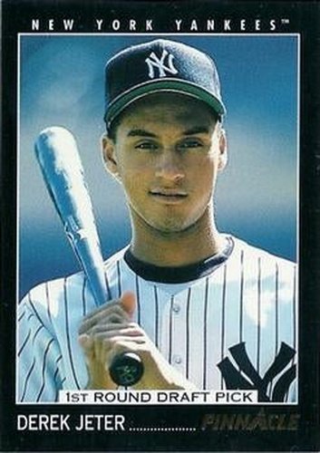 #457 Derek Jeter - New York Yankees - 1993 Pinnacle Baseball
