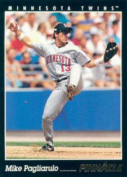 #508 Mike Pagliarulo - Minnesota Twins - 1993 Pinnacle Baseball
