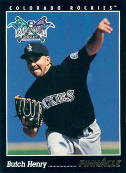 #511 Butch Henry - Colorado Rockies - 1993 Pinnacle Baseball