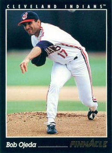 #537 Bob Ojeda - Cleveland Indians - 1993 Pinnacle Baseball