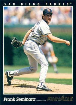 #561 Frank Seminara - San Diego Padres - 1993 Pinnacle Baseball