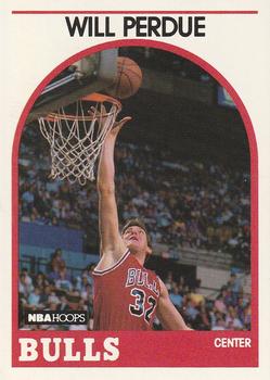 #259 Will Perdue - Chicago Bulls - 1989-90 Hoops Basketball