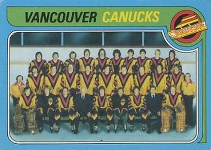 #259 Vancouver Canucks Team - Vancouver Canucks - 1979-80 O-Pee-Chee Hockey
