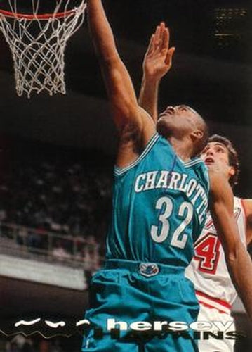 #259 Hersey Hawkins - Charlotte Hornets - 1993-94 Stadium Club Basketball