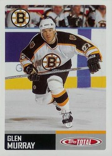 #259 Glen Murray - Boston Bruins - 2002-03 Topps Total Hockey