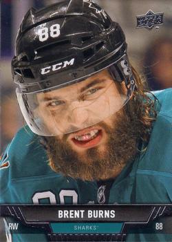 #259 Brent Burns - San Jose Sharks - 2013-14 Upper Deck Hockey