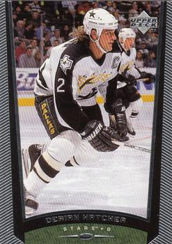 #259 Derian Hatcher - Dallas Stars - 1998-99 Upper Deck Hockey