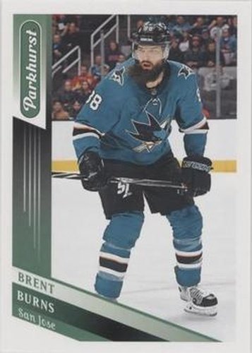 #259 Brent Burns - San Jose Sharks - 2019-20 Parkhurst Hockey