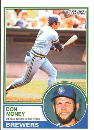 #259 Don Money - Milwaukee Brewers - 1983 O-Pee-Chee Baseball