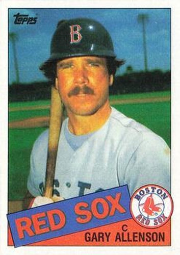#259 Gary Allenson - Boston Red Sox - 1985 Topps Baseball