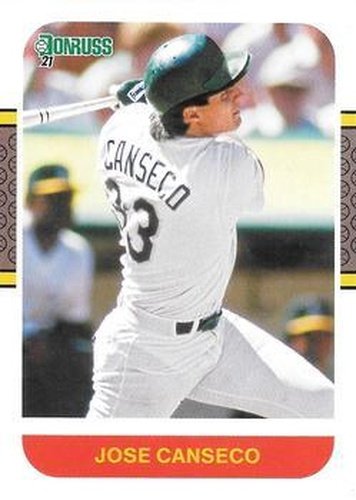 #259 Jose Canseco - Oakland Athletics - 2021 Donruss Baseball