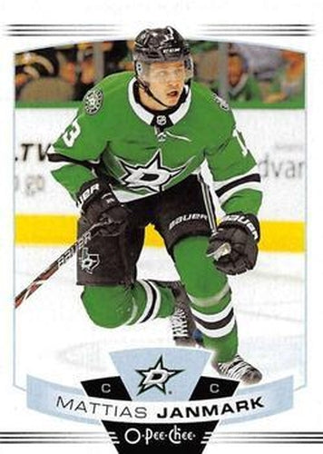 #259 Mattias Janmark - Dallas Stars - 2019-20 O-Pee-Chee Hockey