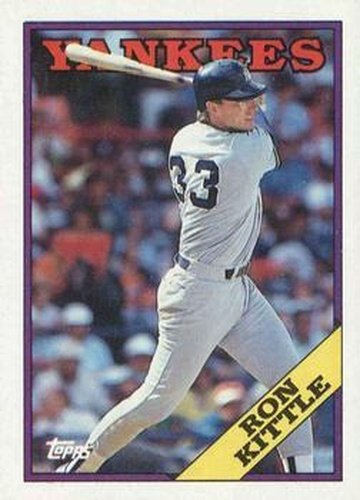 #259 Ron Kittle - New York Yankees - 1988 Topps Baseball