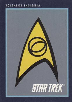 #259 Sciences Insignia - 1991 Impel Star Trek 25th Anniversary