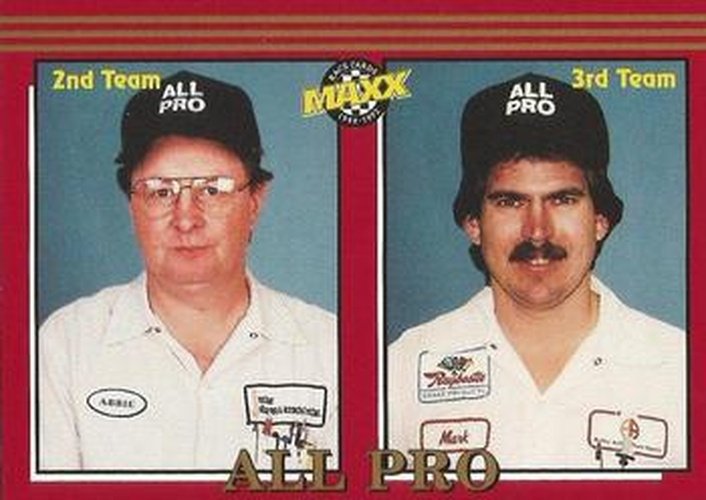 #259 Abbie Garwood / Mark Osborn - Junior Johnson & Associates / Bobby Allison Racing - 1992 Maxx Racing